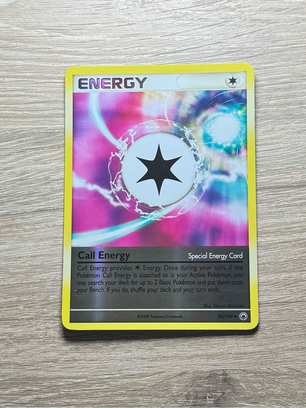 Call Energy #92/Reverse Holo/Pokemon Majestic Dawn